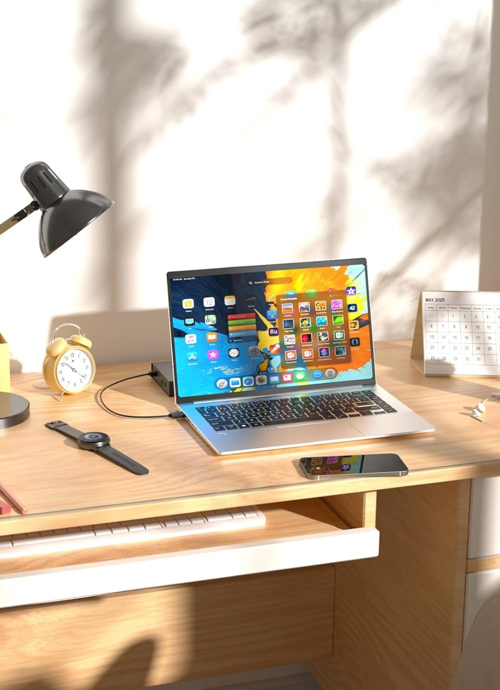 Clear Desk Mat, Desk Protector, Waterproof and Heat-Resistant PVC Round Edge Desk Pad with Non-Slip Backing, Suitable for Home and Office Multifunction Desk Mat, 16.93 x 23.62 Inches - Image 7