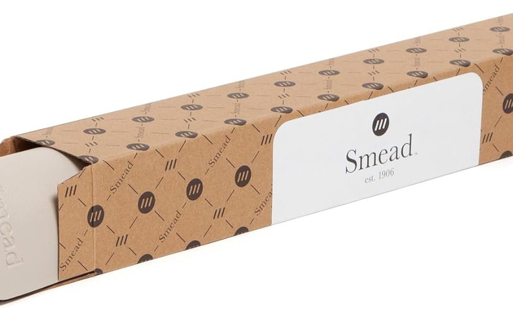 Smead Desk Pad, Vegan Leather Desk Mat with Non-Slip Faux Suede Backing, Perfect Desk Organizer for Office Decor, 31.5” x 15.7” Medium, Sandstone (64831) - Image 8