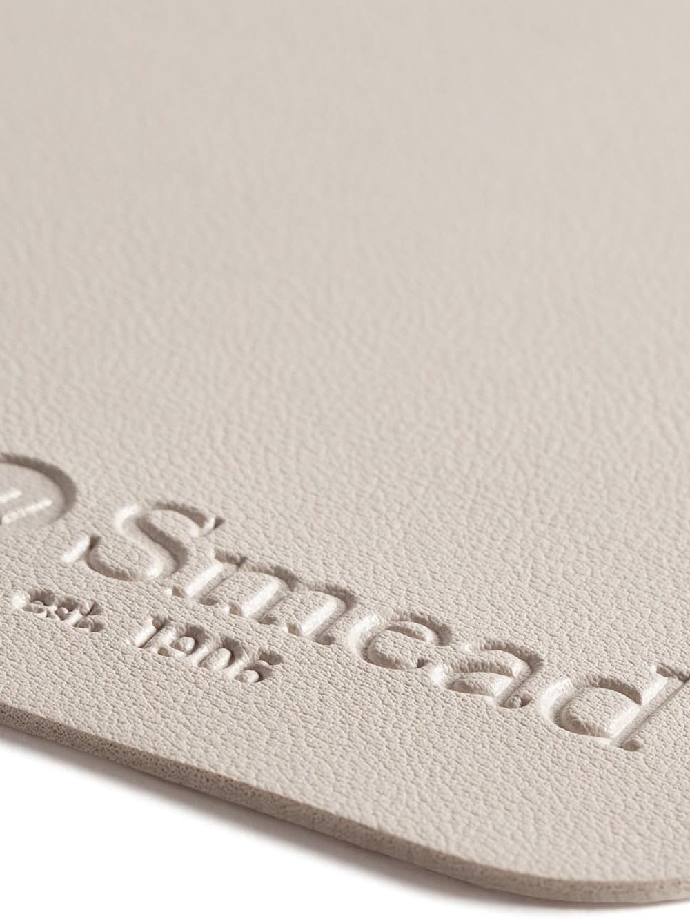 Smead Desk Pad, Vegan Leather Desk Mat with Non-Slip Faux Suede Backing, Perfect Desk Organizer for Office Decor, 31.5” x 15.7” Medium, Sandstone (64831) - Image 9
